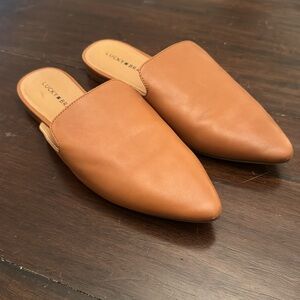 Lucky Brand Women’s Brown Brynnuh Mule
